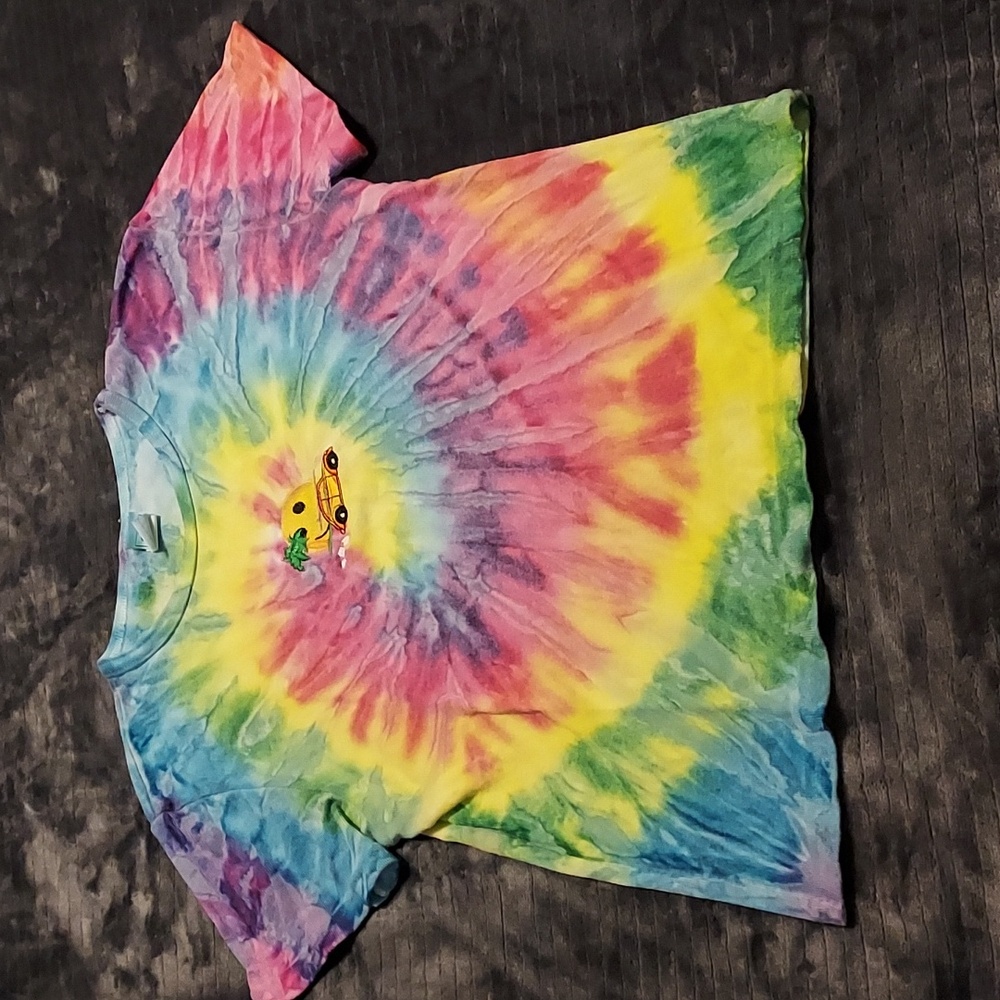 Ragdoll tye-dye shirt